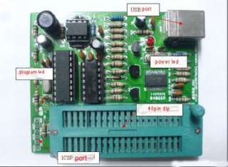 USB PIC Microcontroller Development Programmer ICSP X  