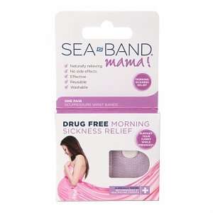  Sea Band Mama Drug Free Morning Sickness Relief Wrist Band 