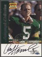1999 Fleer Sports Illustrated Football Paul Hornung Autograph