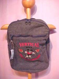 new DISNEY Mickey Mouse Gray Vertical Champion Backpack  
