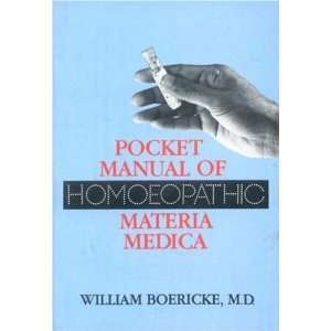  Pocket Manual of Homeopathic Materia Medica [Hardcover 