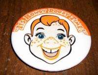 VINTAGE *HOWDY DOODY* BUTTON WITH MIRROR BACK MINT M  