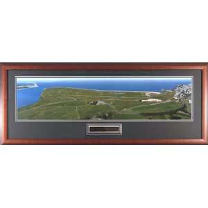 St. Andrews Links Panoramic   Framed 