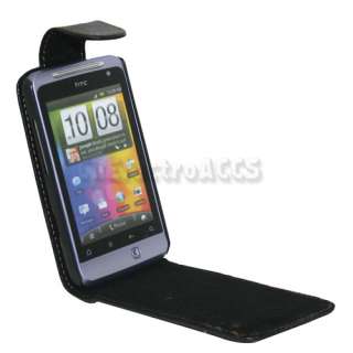   Leather Case Cover Skin Pouch Shell for HTC Salsa C510e G15  