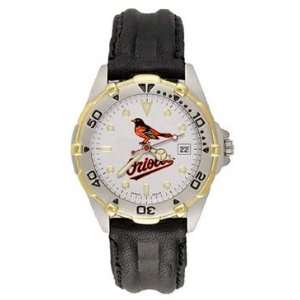  Baltimore Orioles Mens MLB All Star Watch (Leather Band 