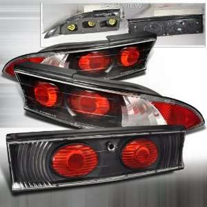 Mitsubishi Mitsubishi Eclipse   3Pc Black Altezza Tail Lights/ Lamps 