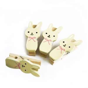   Rabbit]   Wooden Clips / Wooden Clamps / Mini Clips