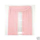NEW PINK Elegance Sheer Voile Curtain 6