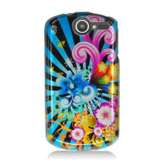 For Huawei AT&T Impulse 4G Hard GLOSSY 2D Snap on Cover Case Colorful 