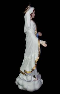 Lenox China Madonna Virgin Mary OUR LADY of LOURDES Catholic Religious 