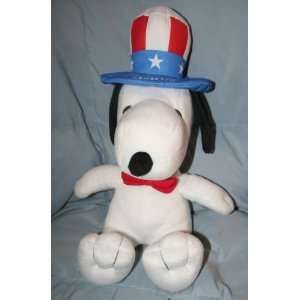   Snoopy UNCLE SAM/AMERICA Collectible Plush (Metlife): Toys & Games