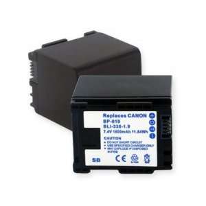  Battery For Canon HF10, HG20, HF11 Replaces Canon Bp 809 