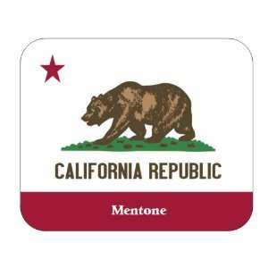  US State Flag   Mentone, California (CA) Mouse Pad 