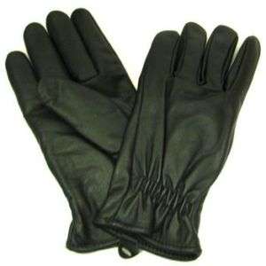Mens Anline Leather Thinsulate Lining Riding Gloves XL  