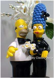 Wedding Cake Topper Homer & Marge Simpson
