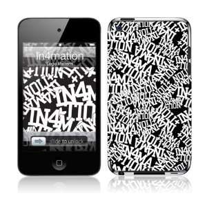   iPod Touch  4th Gen  In4mation  Logo Skin  Players & Accessories