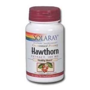  Hawthorn Extract 60 Caps 100 Mg   Solaray: Health 