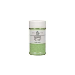 India Tree Green Pastel Sanding Sugar (Economy Case Pack) 3.5 Oz Jar 