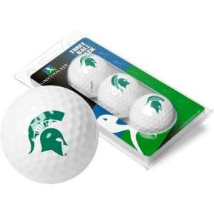  Michigan State Spartans 3 Golf Ball Sleeves Sports 