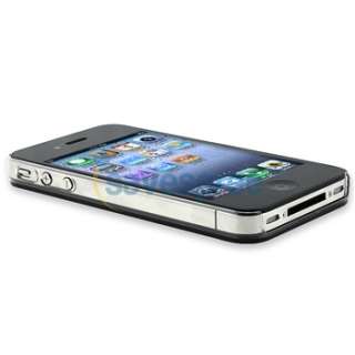   Aluminum Rear CASE+PRIVACY Guard for iPhone 4 4S 4G 4GS G OS  