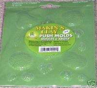 MAKINS BRAND Clay PUSH MOLDS Fruit/Fruits 