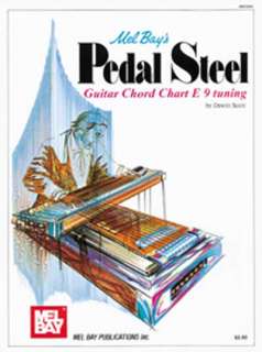 Pedal Steel Guitar Chord Chart E 9 Tuning NEW  
