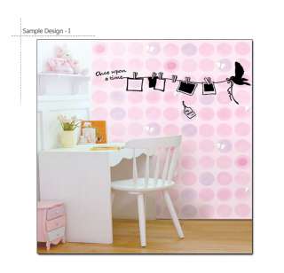 PHOTO TIME Vinyl Art Sticker Frame Wall Decal Removable  