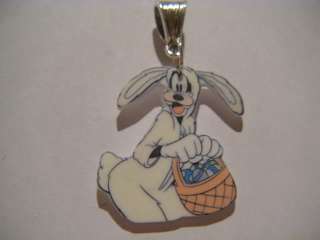 Easter Disneys Goofy PENDANT rabbit bunny costume fun  