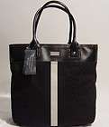 NWT Tommy Hilfiger TH Logo Black Large Bag Tote Handbag Purse NEW