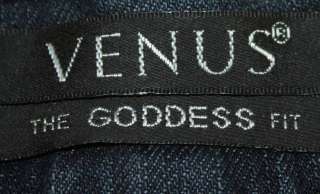 Venus The Goddess Fit sz 4 x 31 Stretch Womens Blue Jeans Denim Pants 