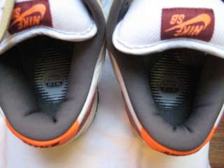 Nike Dunk Low Pro SB White/Varsity Crimson Size US 11 Used Like New NR 