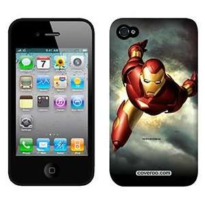  Iron Man In Sky on AT&T iPhone 4 Case by Coveroo: MP3 