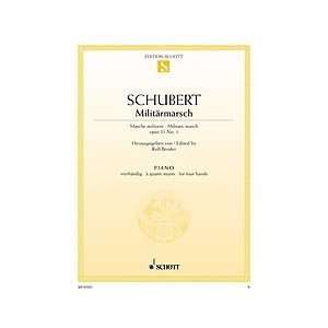  Marche Militaire, Op. 51 No. 1 Composer Franz Schubert 