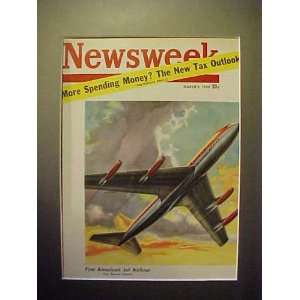  First American Jet Airliner March 8, 1954 Newsweek 