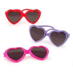  Heart Shaped Sunglasses (12) Party Supplies Toys & Games