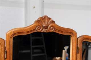 description french louis xv vanity with mirrors glass is still in 