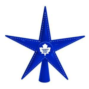  9.5 NHL Toronto Maple Leafs Metal 5 Point Star Christmas 
