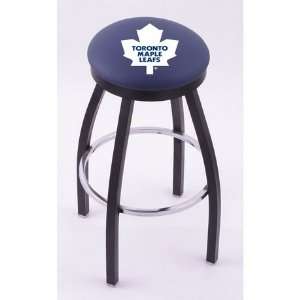  Toronto Maple Leafs Single Ring Swivel Bar Stool Sports 