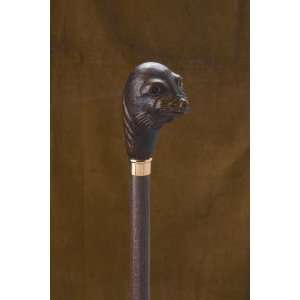  Seal Head Walking Stick / Cane Made in Italy Health 