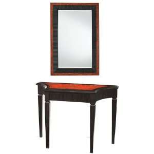  Hillsdale   Asian Fusion Console Table and Mirror Set 4750 