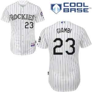 Jason Giambi Colorado Rockies Authentic Home Cool Base Jersey By 