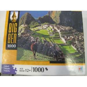  Big Ben 1000 Piece Puzzle Machu Picchu, Peru Toys & Games