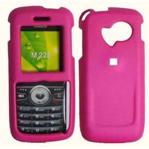    Hot Pink Hard Case Cover for Huawei M228 Cell Phones & Accessories