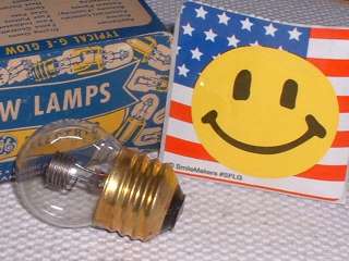 GE* AMERICAN Made 1/w NEON Vintage Nite Lite Night Light Lamp Bulb 