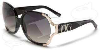 DG Eyewear Sunglasses Women Celebrity Retro Light Brown  