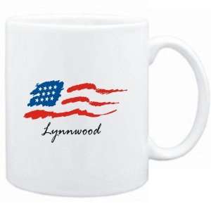  Mug White  Lynnwood   US Flag  Usa Cities Sports 