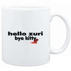  Mug White  Hello Zuri bye kitty  Female Names Sports 
