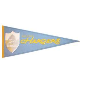  San Diego Chargers Throwback Pennant: Sports & Outdoors