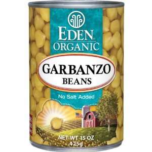  Eden Foods Low Fat Organic Garbanzo Beans    15 oz Health 