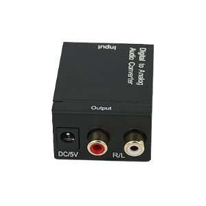  Fosmon Digital Coaxial and Optical Toslink to Analog Audio 